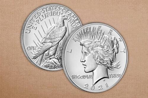 2021 Peace Dollar U.S. Mint Launch