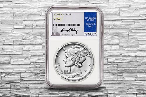 2020 American Eagle One Ounce Palladium Uncirculated Coin Ed Moy