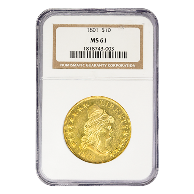 $10 Draped Bust Gold MS-61 Coin | Gold Coin | Buy Gold