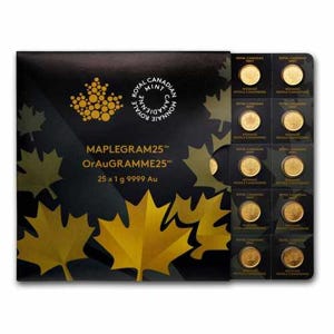 1 Gram Gold Maple Leaf