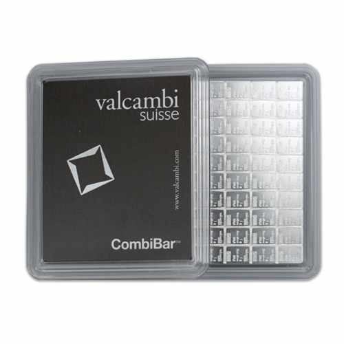 【新品】 スイスヴァルカンビ Valcsmbi 100g 100 gram Silver Valcambi CombiBar (100 x 1 gram)