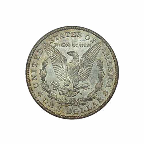 1921 $1 Morgan Silver Dollar PCGS MS65