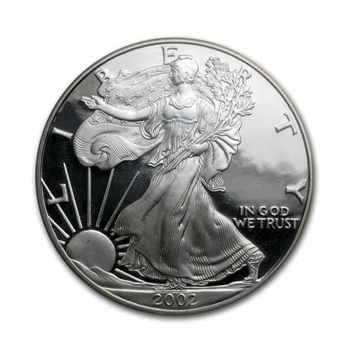 【極美品・定価93,500円】ステファノマーノ 1893 New Alce 2002 $1 Silver American Eagle PF70