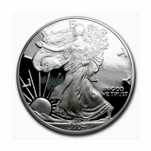 シルバーアメリカンイーグル 2004年 未流通 シルバーアメリカンイーグル 2004年 未流通 シルバーアメリカン