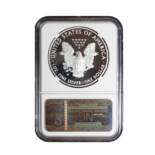 2015 $1 Silver American Eagle PF70