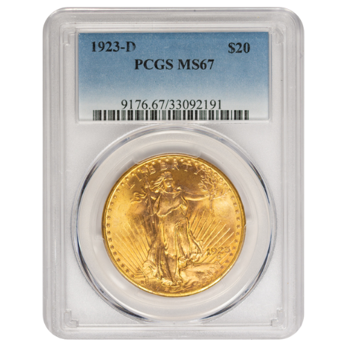コレクション DasCoin $20 Saint Gaudens MS67 | Gold Coin | Buy Gold
