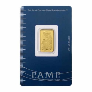 PAMP Suisse 5 gram 24 Karat Gold Bar