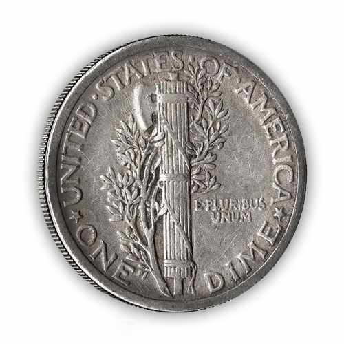 90% Silver Mercury Dime 50 Coin Roll Avg Circ | Wholesale Coins Direct