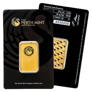 20 gram Gold Perth Bar