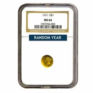 $1 Gold Type 1 MS64