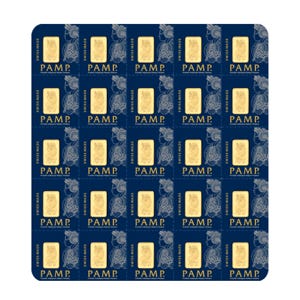 PAMP MultiGram+25 Gold Bars