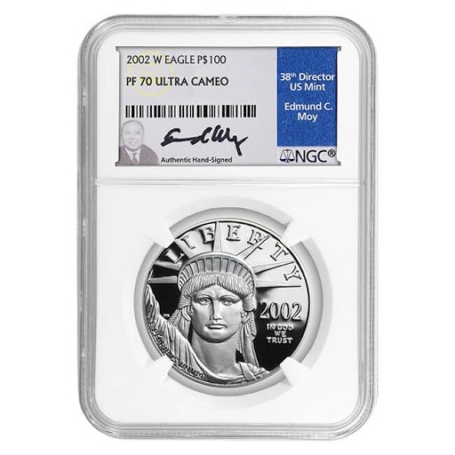 2002 Platinum American Eagles | 4 Coin Set | Proof 70