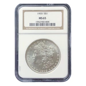 1903 $1 Morgan Silver Dollar NGC MS65