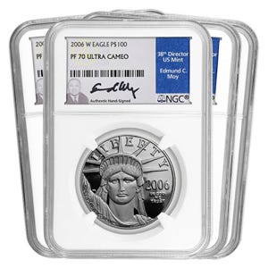 2006 Platinum Eagle SET PF70