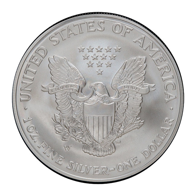 2006 1 oz Silver American Eagle Burnished MS70 coin