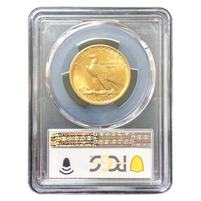 1907 $10 Indian Gold Eagle PCGS AU58