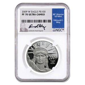 2009 $100 Platinum American Eagle PF-70 Coin