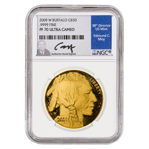 2009 $50 Gold American Buffalo PF70