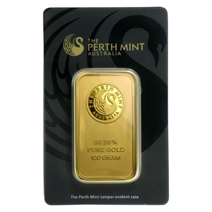 100 gram Gold Perth Bar