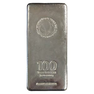 100 oz Silver International Trade Bullion (ITB) Bar