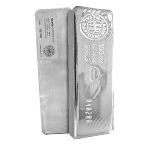 100 oz Silver Nadir Bar