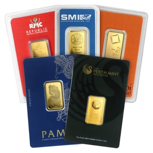 10 gram Gold Bar (Hallmark Varies)