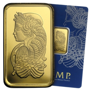 10 gram Gold PAMP Bar