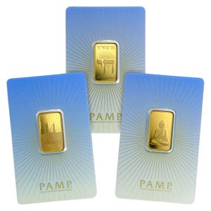 10 gram Gold PAMP Bar (Random Design)