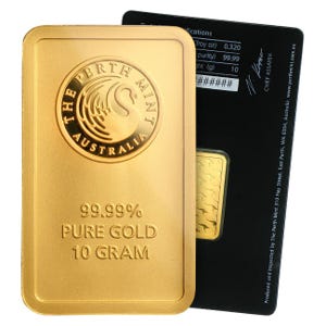 10 gram Gold Perth Bar