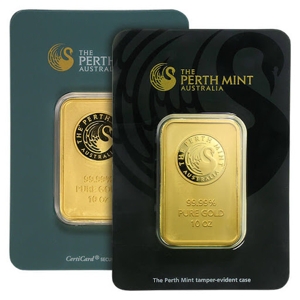 10 oz Gold Perth Bar