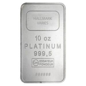 10 OZ PLATINUM BAR