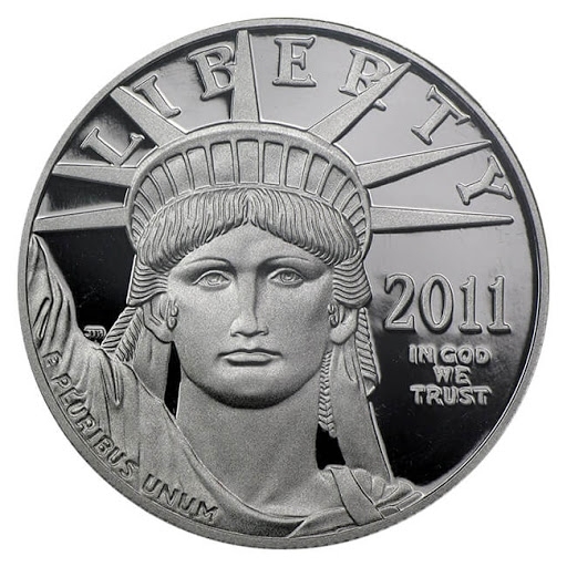 2011 Platinum American Eagle Proof 70 Coin