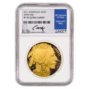 2011 $50 Gold American Buffalo PF70