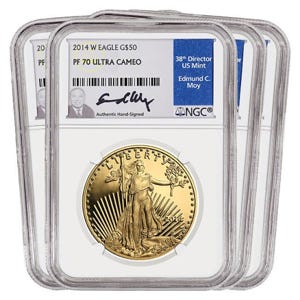 2014 Gold American Eagle Set PF70
