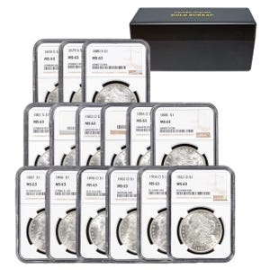 15 Piece Morgan Silver Dollar Starter Set
