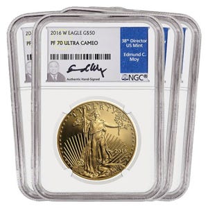 2016 Gold American Eagle Set PF70