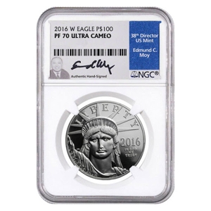 2016 $100 Platinum American Eagle PF70 Coin