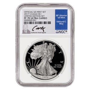 2017 Silver Eagle S Proof 70 - Limited Edition