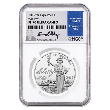 2019 1 oz Platinum American Eagle Proof 70 Coin