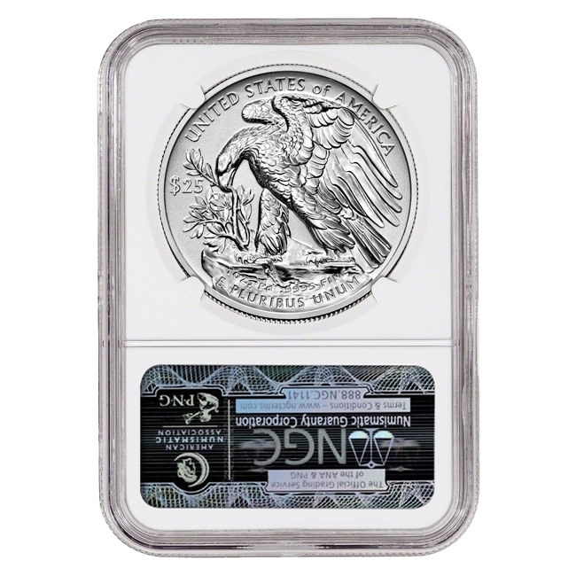 2019 Palladium American Eagle Reverse Proof 70 Coin