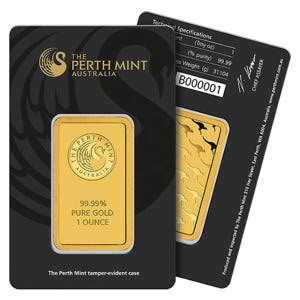 1oz Gold Perth Bar