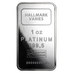 1 oz Platinum Bar