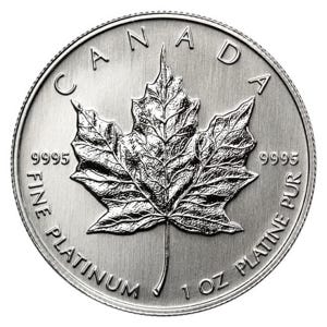 1 oz Platinum Maple Leaf