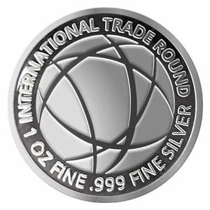 1oz Silver International Trade Round