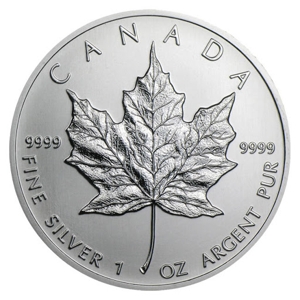 1 oz Silver Maple Leaf Coin