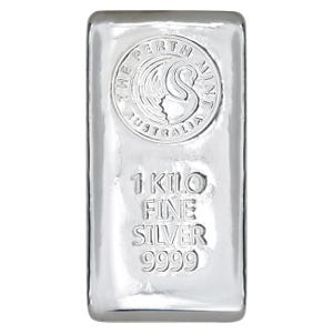 1 Kilo Silver Perth Bar