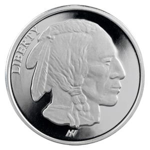 1 oz Silver Asahi Buffalo Round