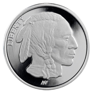 1 oz Silver Asahi Buffalo Round