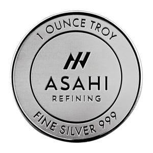 1 oz Silver Asahi Round