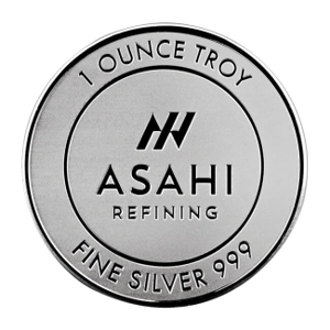 1 oz Silver Asahi Round